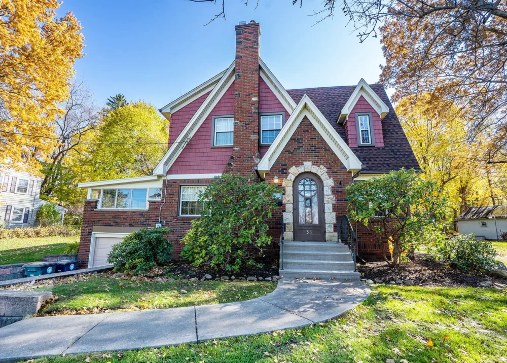 New siding, gutters, and downspouts in Akron by Biltmore Exteriors